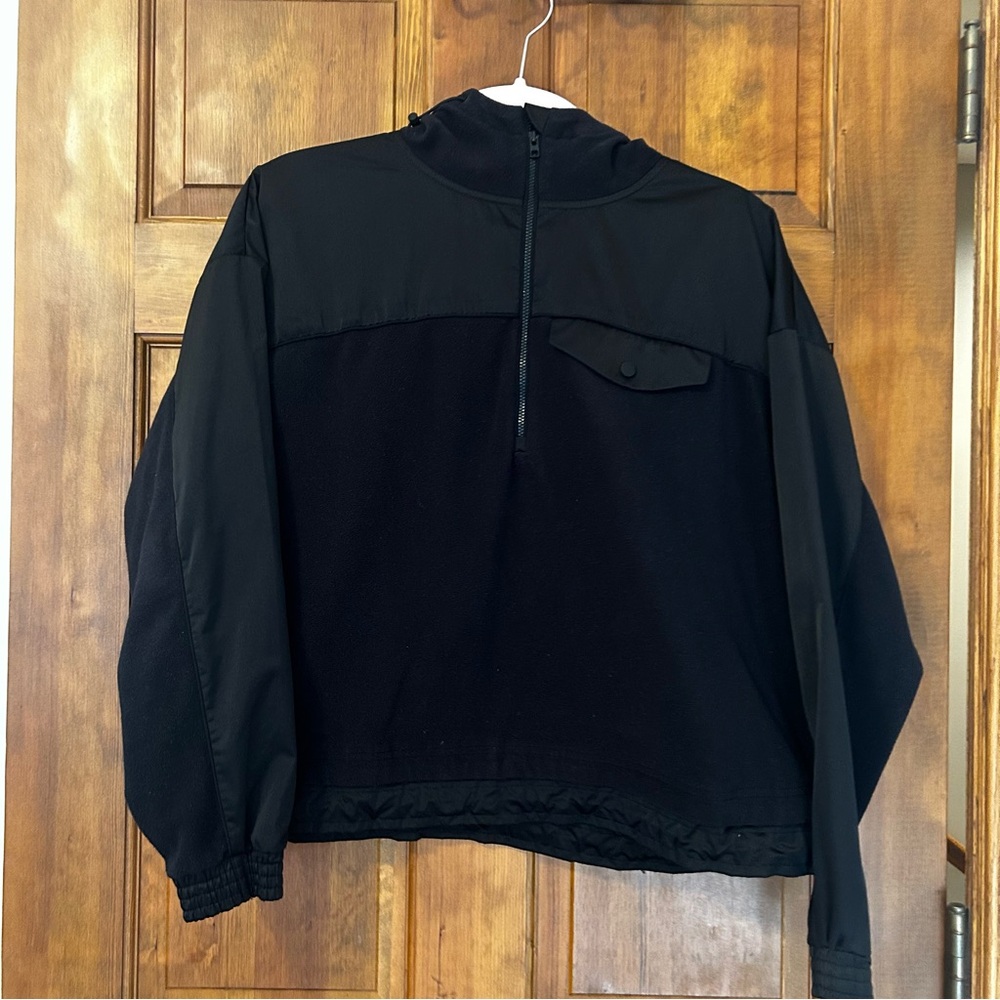 Athleta Fleece Windbreaker